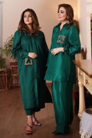 Picture of Madiha (Bottle Green) Long Shirt and Pants