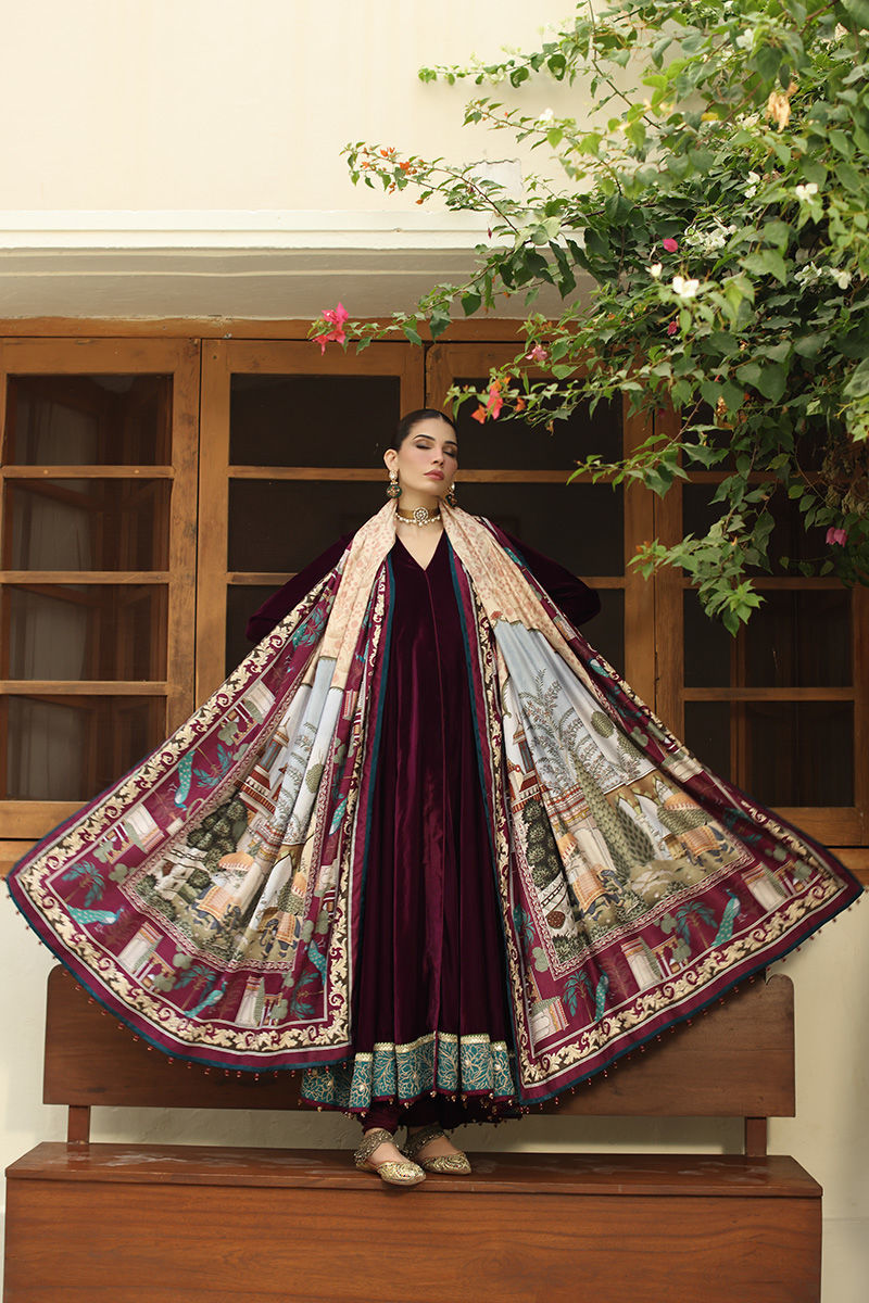 Picture of Safa Velvet Shawl