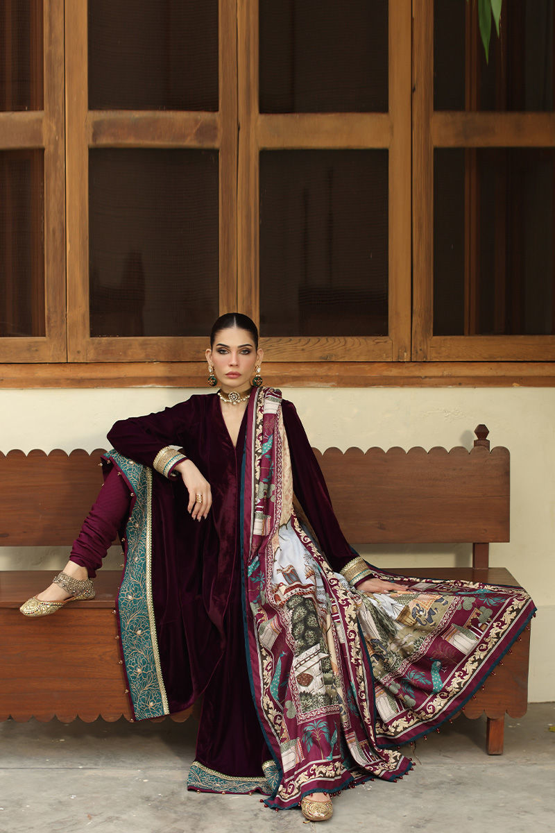 Picture of Safa Velvet Shawl