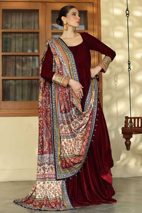 Picture of Maelin Velvet Shawl